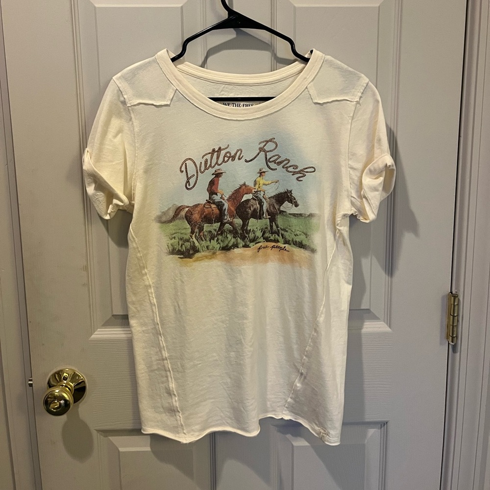 Free People Yellowstone Shirt